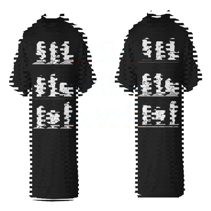 ビションフリーゼヨガ Tシャツ