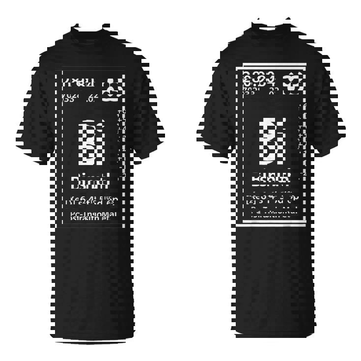 ビスマスエレメント白 Tシャツ