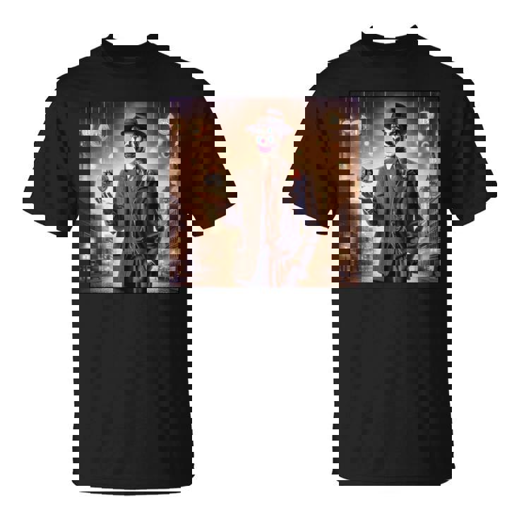 ビットコイン ピエロ ピエロ ミームコイン ミームマトリックス 長袖tシャツ Tシャツ