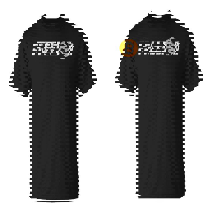 ビットコイン フリーダム 暗号通貨 Btc フリーダム ミリオネア リッチ Tシャツ