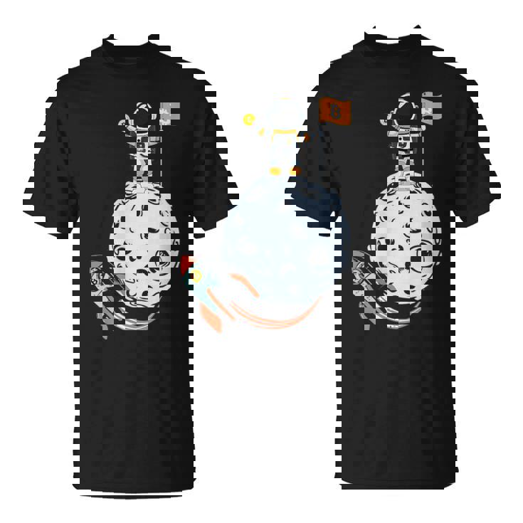 ビットコイン・ザ・ムーン・クリプト Tシャツ