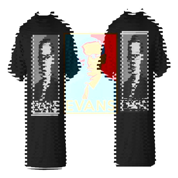 ビル・エヴァンス・ホープ ポスター グレート・オブ・ジャズ・ヒストリー Tシャツ