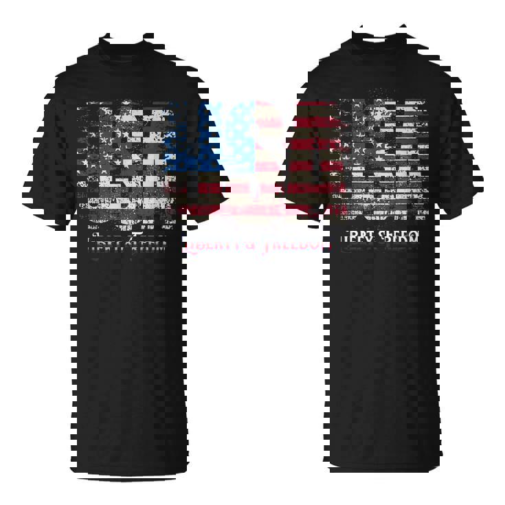 ビンテージ 愛国心あふれるアメリカ国旗 Usa メンズ レディース キッズ ギフト Tシャツ