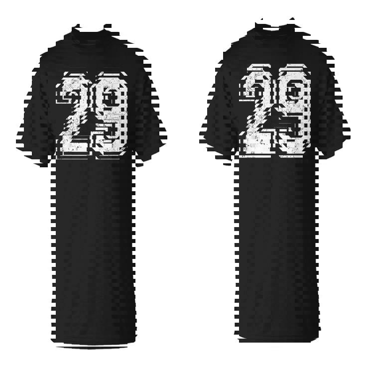 ビンテージスポーツナンバーズ 29 29 Tシャツ