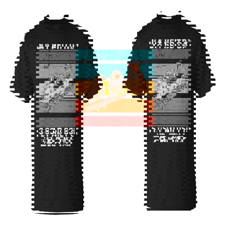 ビンテージ今日必要なのはキンカチョウがたくさん Tシャツ