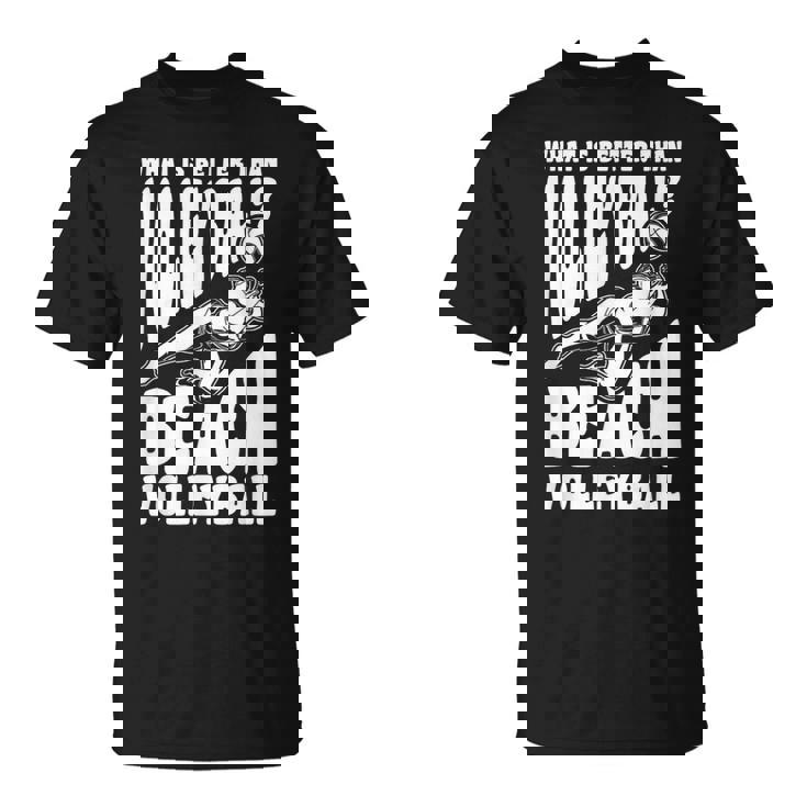 ビーチバレー選手の言葉 Tシャツ