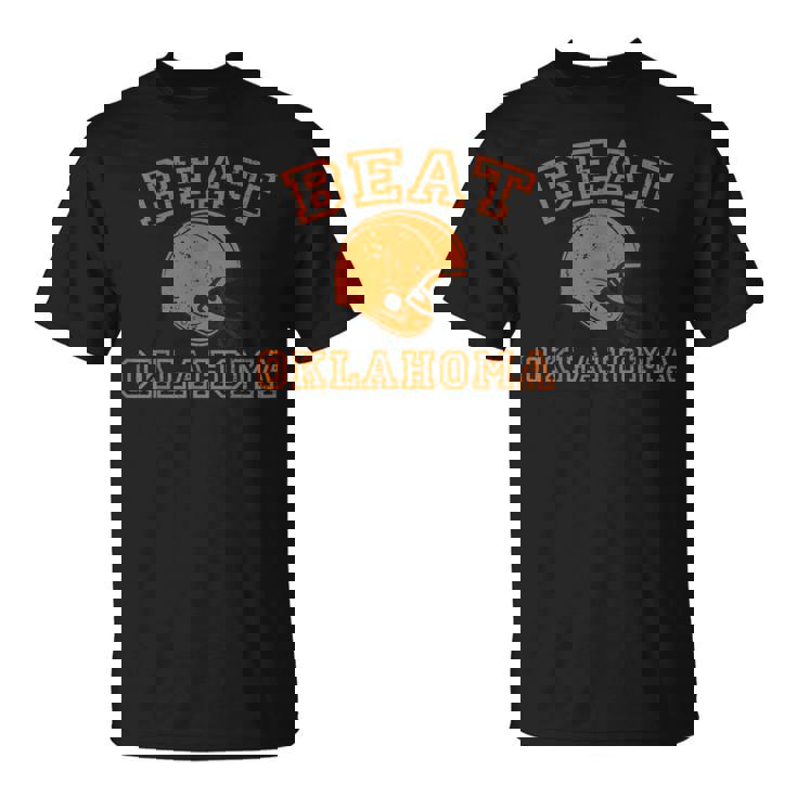 ビートオクラホマ カレッジフットボールtシャツ Tシャツ