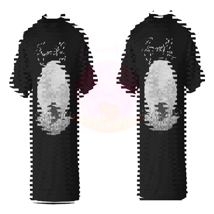 ビーバー 満月 11月 トップス、、ギア&アクセサリー Tシャツ