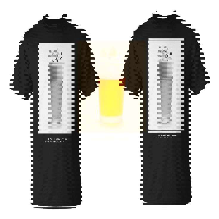 ビール冷え切ってます Tシャツ