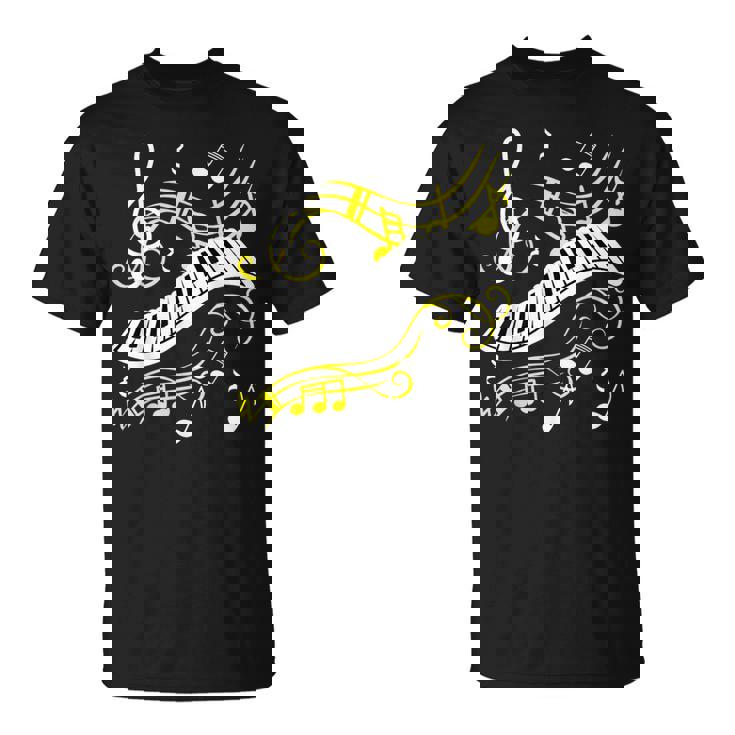 ピアノミュージカルシャツ 音符tシャツ Tシャツ