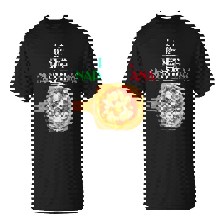 ピザ ナポレターナ イタリア ナポリ ピザ マルゲリータ Tシャツ