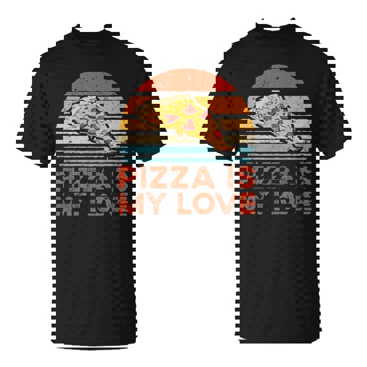 ピザ・イズ・マイ・ラブ Tシャツ