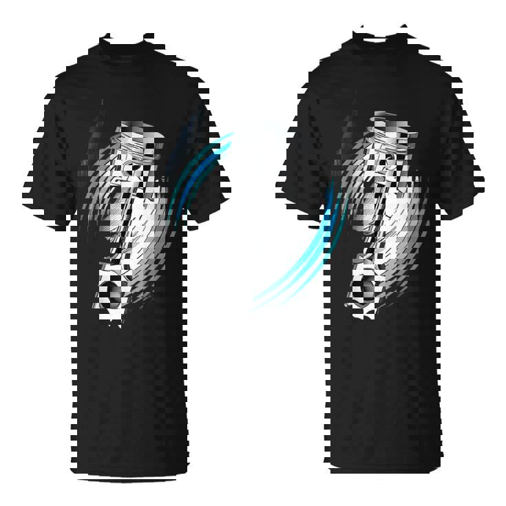 ピストンパワー 車愛好家のためのダイナミックエンジンデザイン Tシャツ