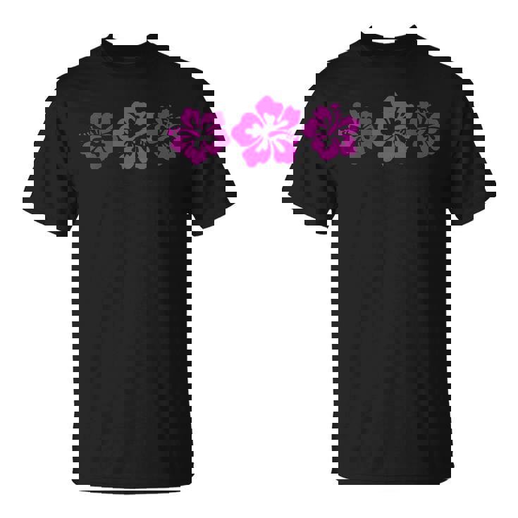 ピンク ハイビスカス フラワー ハワイアン Tシャツ