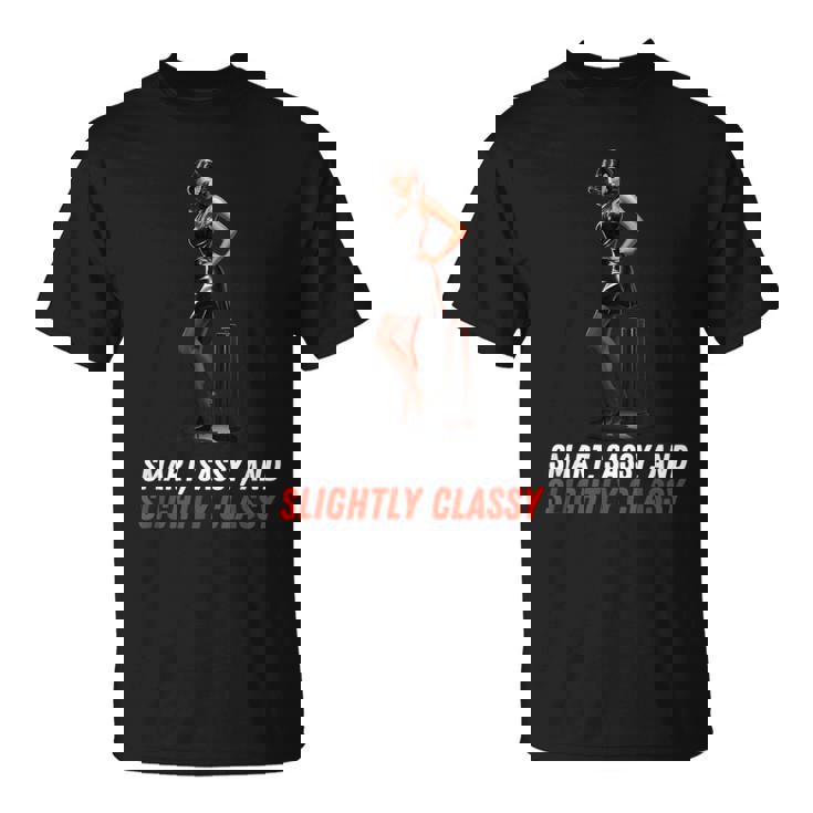 ピンナップガール スマート、生意気、やや上品 Tシャツ