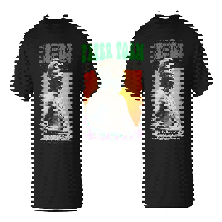 ピーター・トッシュ 写真 エイドリアン・ブート Tシャツ