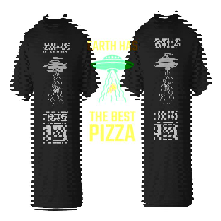 ファニー Ufoピザスペース 宇宙人 地球外生物 Tシャツ