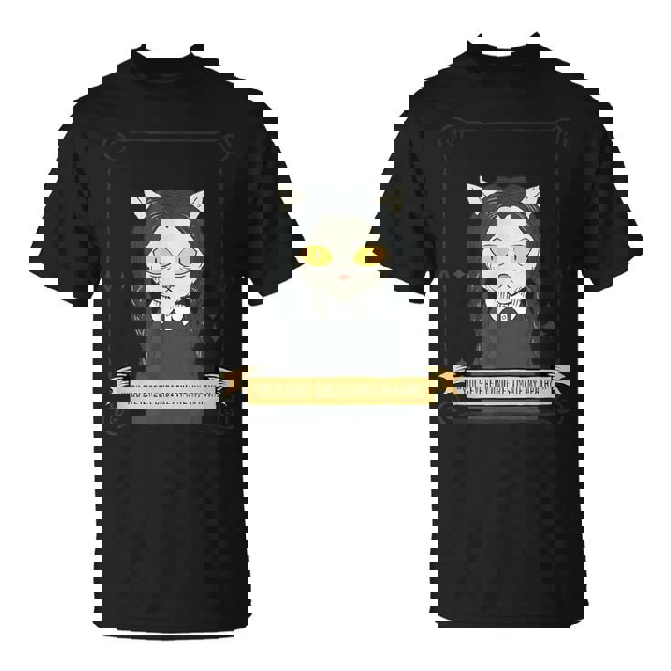 ファニー・キャット・ウェンズデー Tシャツ