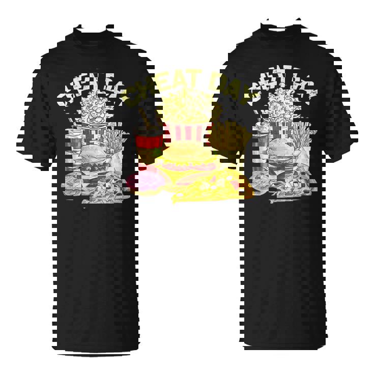 ファーストフード バーガー ピザ ドーナツ フィットネス ギフト スガロの日 Tシャツ