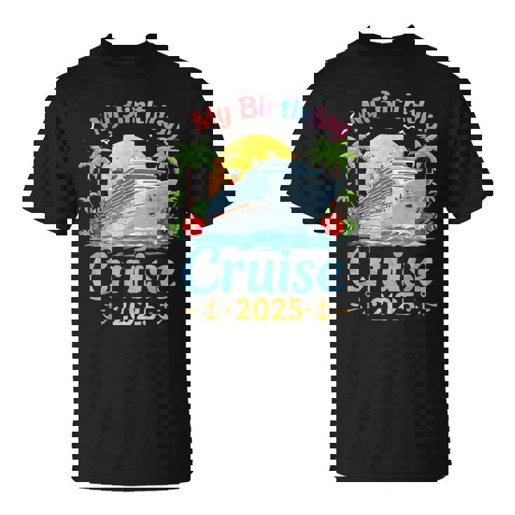 フェスティブ マイバースデー クルーズ船パーティー 2025 男性 女性 子供 Tシャツ