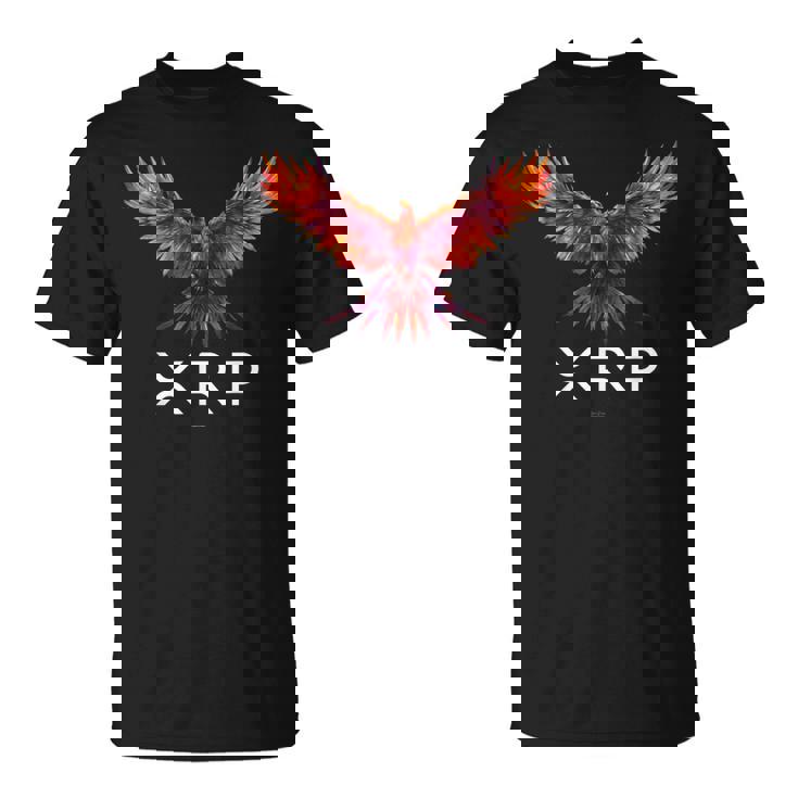 フェニックスxrp暗号通貨ボーイフレンドガールフレンド Tシャツ