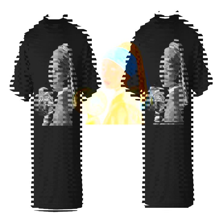 フェルメール 面白いtシャツ ジム 筋トレ ダイエット メンズ おもしろ 面白い 服 おもしろグッズ ネタ Tシャツ