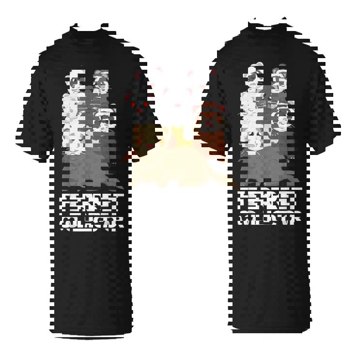 フェレット コレクター ファニー フェレット 恋人 Tシャツ