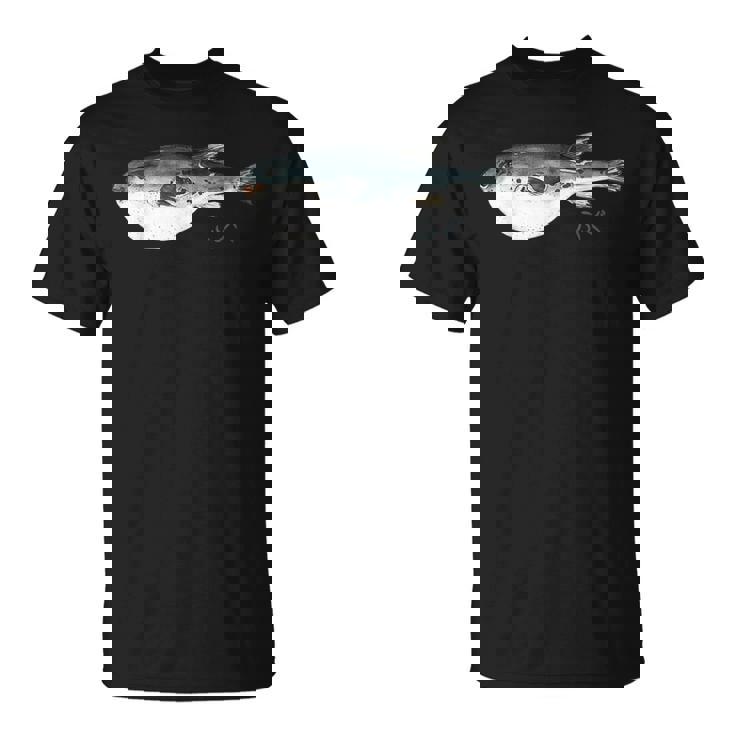 フグ 漁師デザイン 海洋愛好家向け Tシャツ