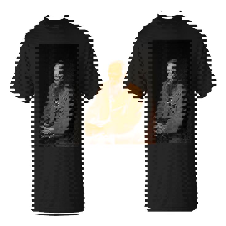 フョードル・ドストエフスキーロシアの作家の肖像画 Tシャツ