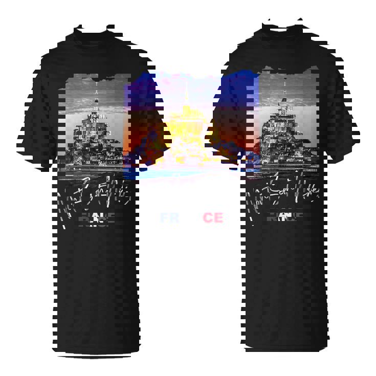 フランス モンサンミッシェル Tシャツ