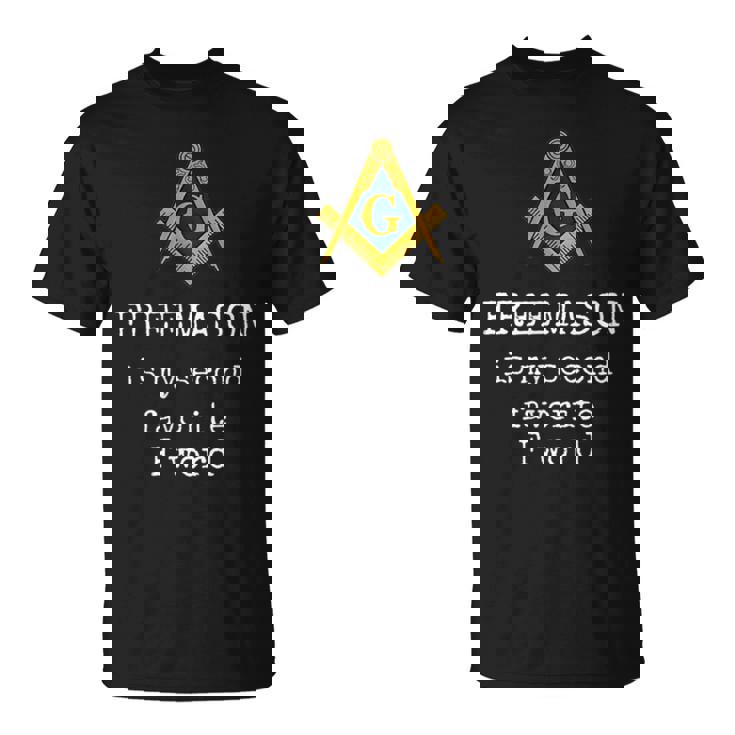 フリーメイソン マイセカンドフェイク F Word Naughty ファニーフリーメーソン Tシャツ