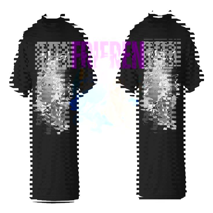 フリーレンと一緒にネモフィラの花園でくつろぐ時間。 Tシャツ