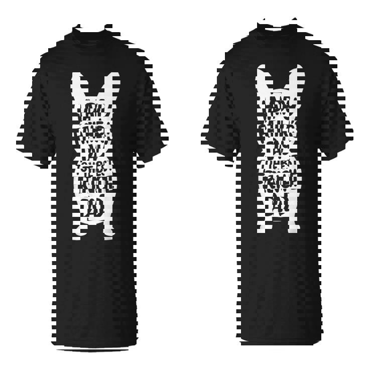 フレンチブルドッグ お父さん Happy 父の日 フレンチギフト Tシャツ