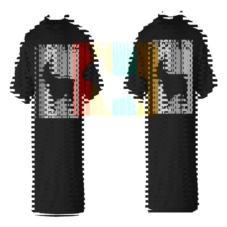 フレンチブルドッグ レトロ フレンチリー 犬 犬の飼い主 フレンチドッグ Tシャツ