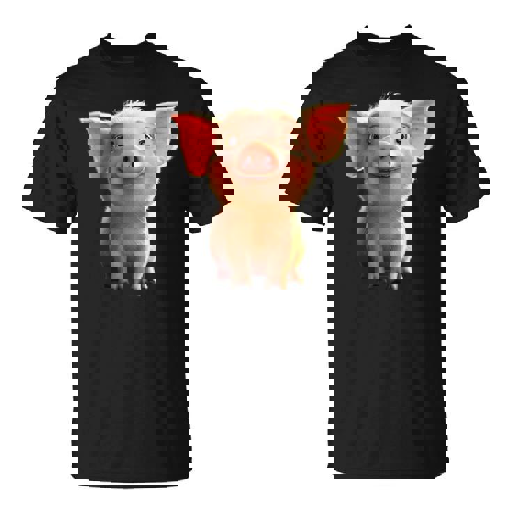 ブタ 国産ブタ ラブ・リトル・ピギー Tシャツ