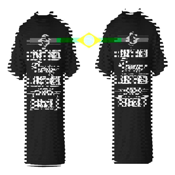 ブラジルのコルコバードのキリスト像 Tシャツ