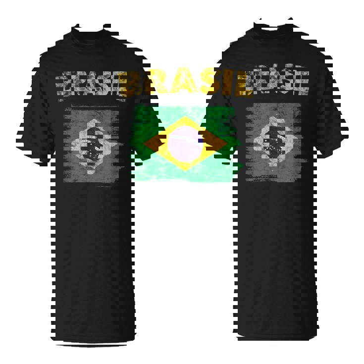 ブラジルの国旗 Brasil Tシャツ