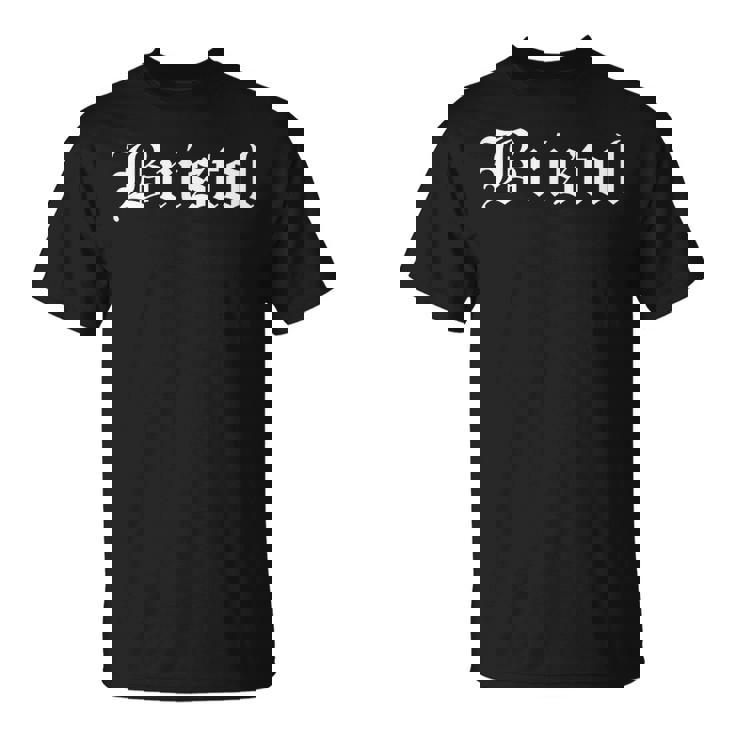 ブリストル イングランド 古英語 Tシャツ