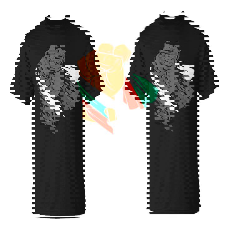 ブルガリア 国旗 パワーハンドフィスト ブルガリアルーツ ブルガリアプライド Tシャツ