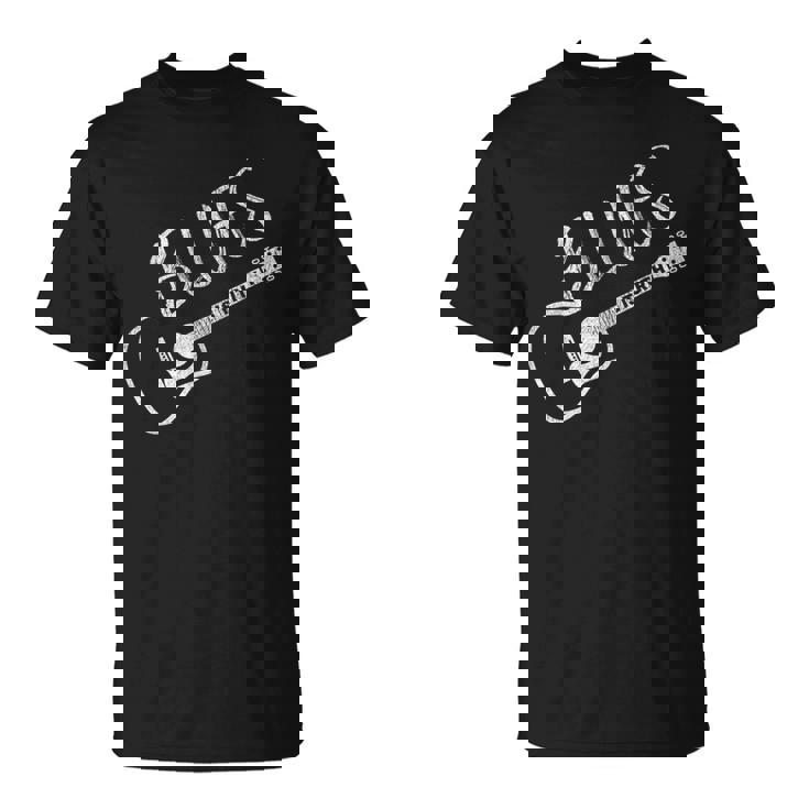 ブルースミュージックギターブルースイズトゥルースヴィンテージ Tシャツ