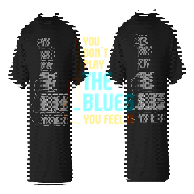 ブルース音楽 I 音楽バンド I ギター講師 ブルース Tシャツ