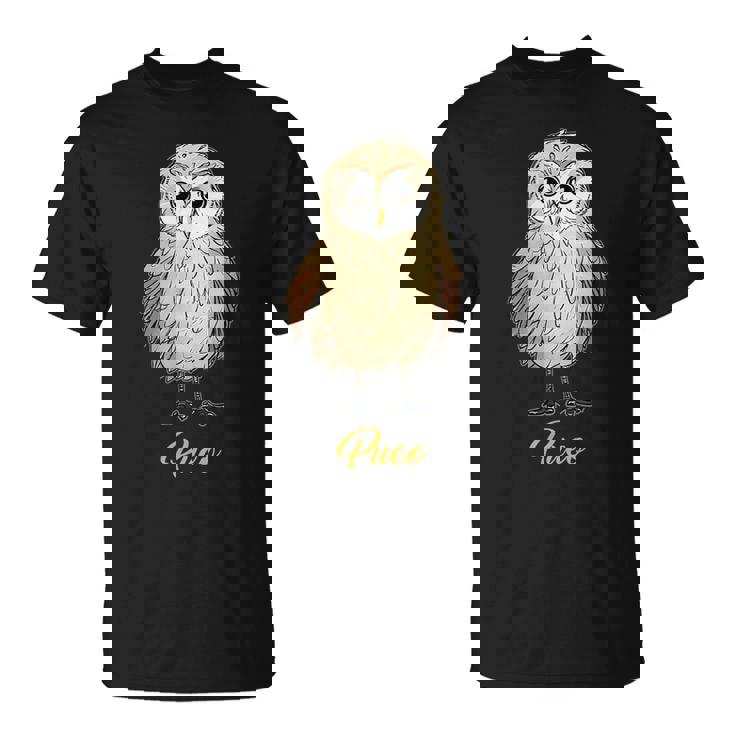 プエオ ハワイアンショートイヤーフクロウ Tシャツ