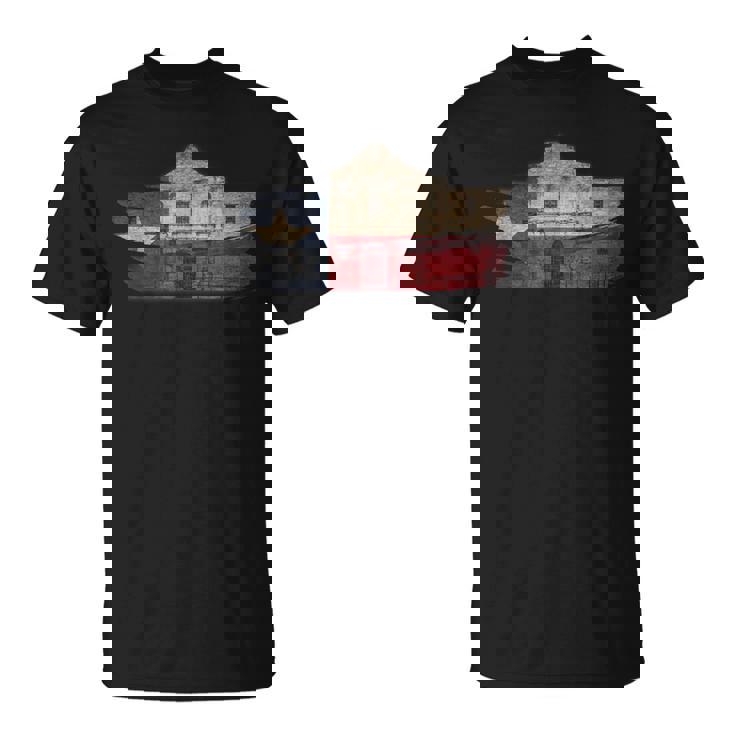 プラウドテキサスフラッグヴィンテージアラモ Tシャツ