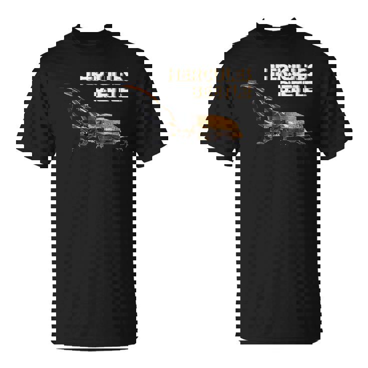 ヘラクレスカブトムシの写真 Tシャツ