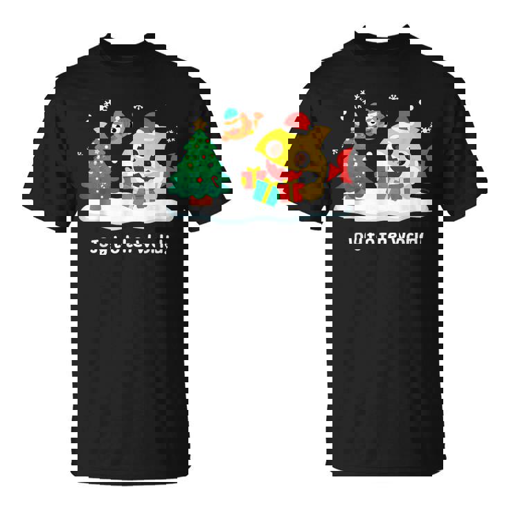 ベイビーシャーク・ウィリアム・クリスマス・ホリデー・サンタ・プレゼント・キッズ・メンズ・ウーマンズ Tシャツ