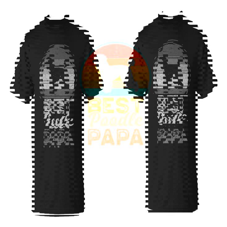 ベスト・プードル・パパ、父の日 Tシャツ