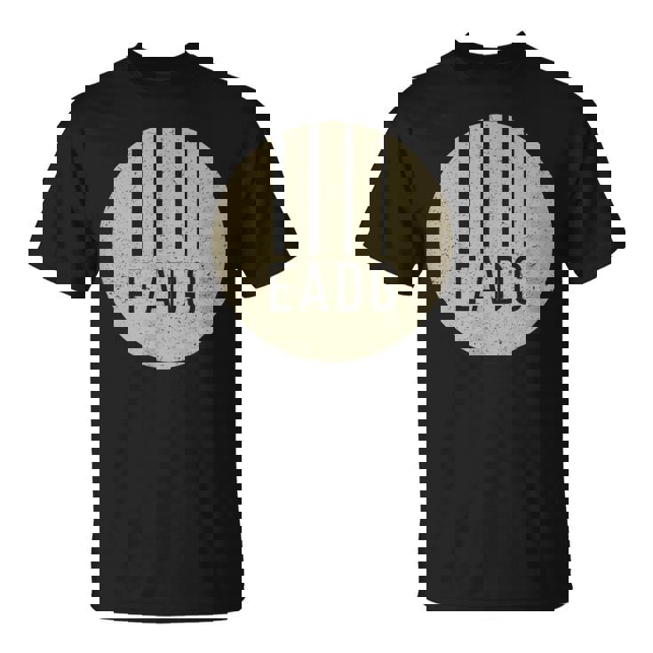 ベースギタリストベースプレーヤー Eadg 4弦 ベージュ アンティーク調 Tシャツ