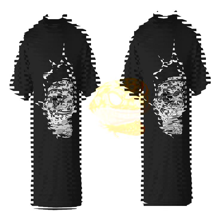 ペット ヒョウ ヤモリギフト I Love My Tシャツ