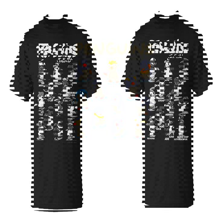 ペンギン ペンギン 世界の動物たち ペンギン愛好家 Tシャツ