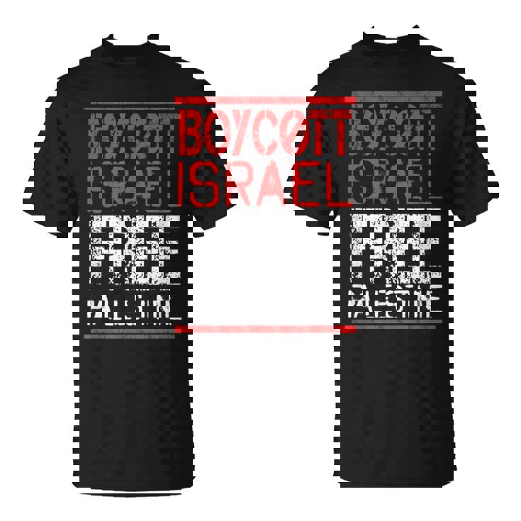 ボイコット イスラエル自由 パレスチナ Tシャツ